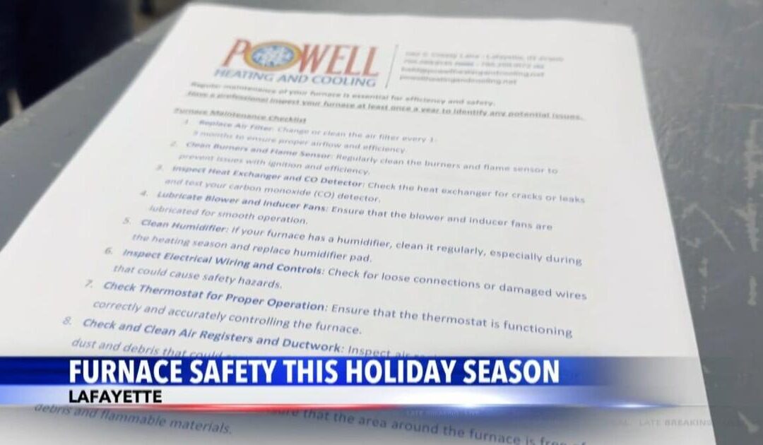 Powell Heating and Cooling Share Essential Furnace Safety Tips Ahead of Winter