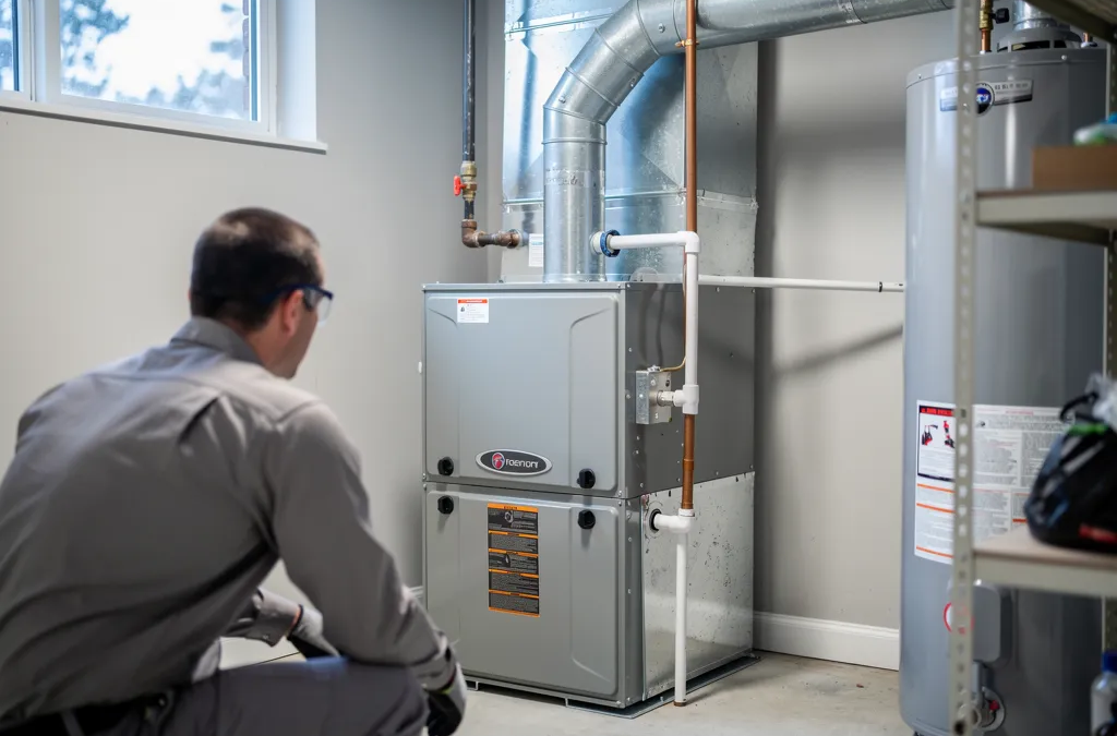 A homeowner's first line of defense is the space surrounding the heating unit. Keeping